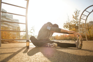 man working out